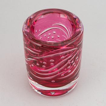 Olle Alberius, an Ariel glass vase, Orrefors.