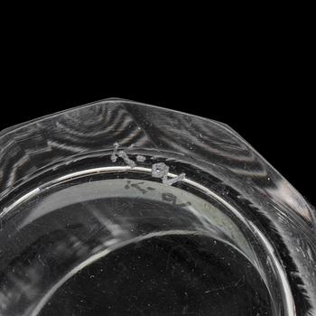 ELIS BERGH, glasservis, 40 delar, glas, "Karlberg", Kosta.