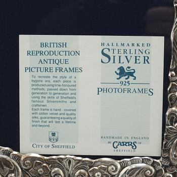 CARRS OF SHEFFIELD, fotoram, silver, 1991.
