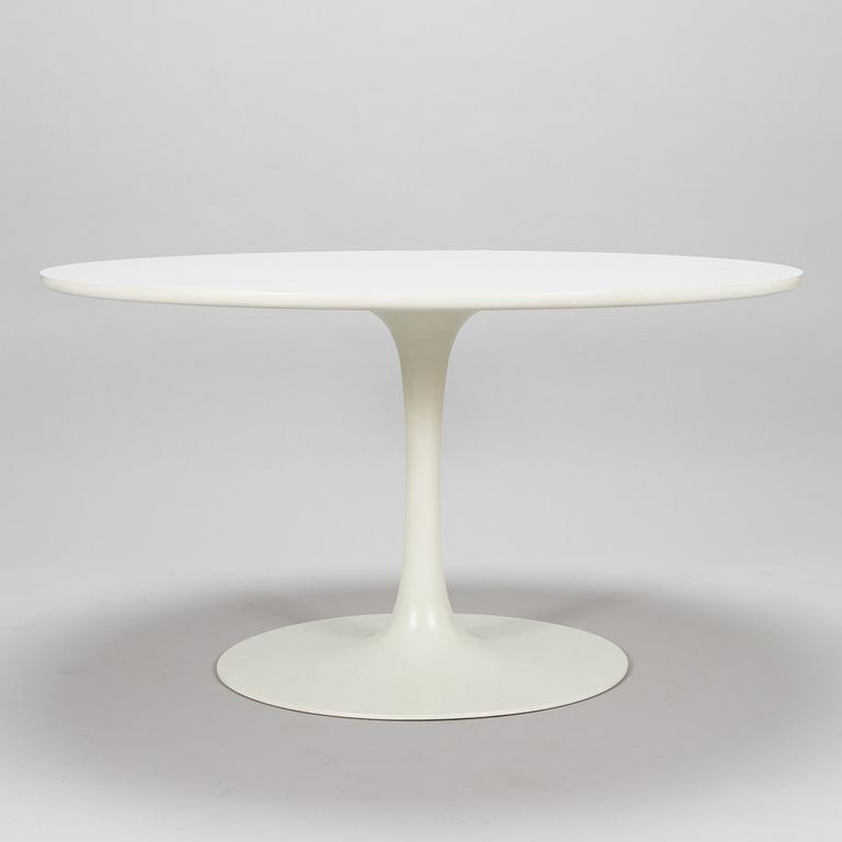 Set of 8 vintage swivel chairs model 115 and a table by Maurice Burke for Arkana, United Kingdom, 1960s.
