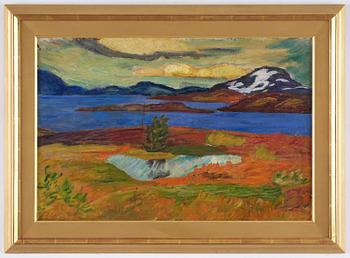 Helmer Osslund, "På väg till Sjöfallet".