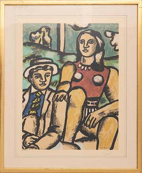 Fernand Léger, "Les deux amoreux".