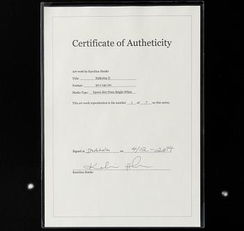 Karolina Henke, "Ballerina II".