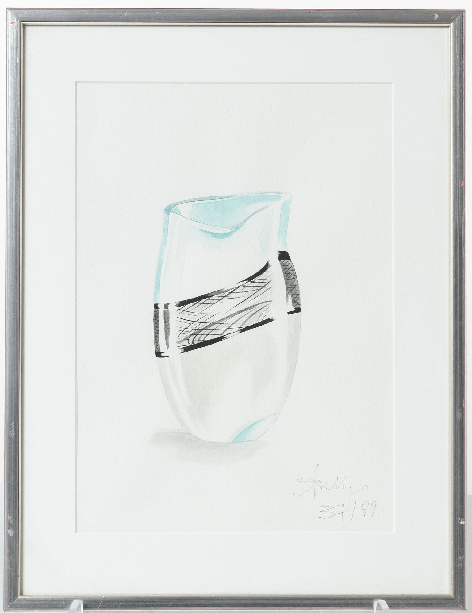Giampaolo Seguso, vase, 'Refolo', Murano, Italy 1993.