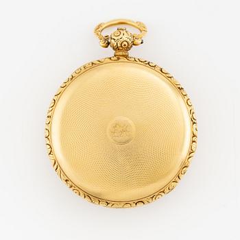 James Murray, Royal Exchange, London 1829. An 18K gold key wind open face pocket watch.