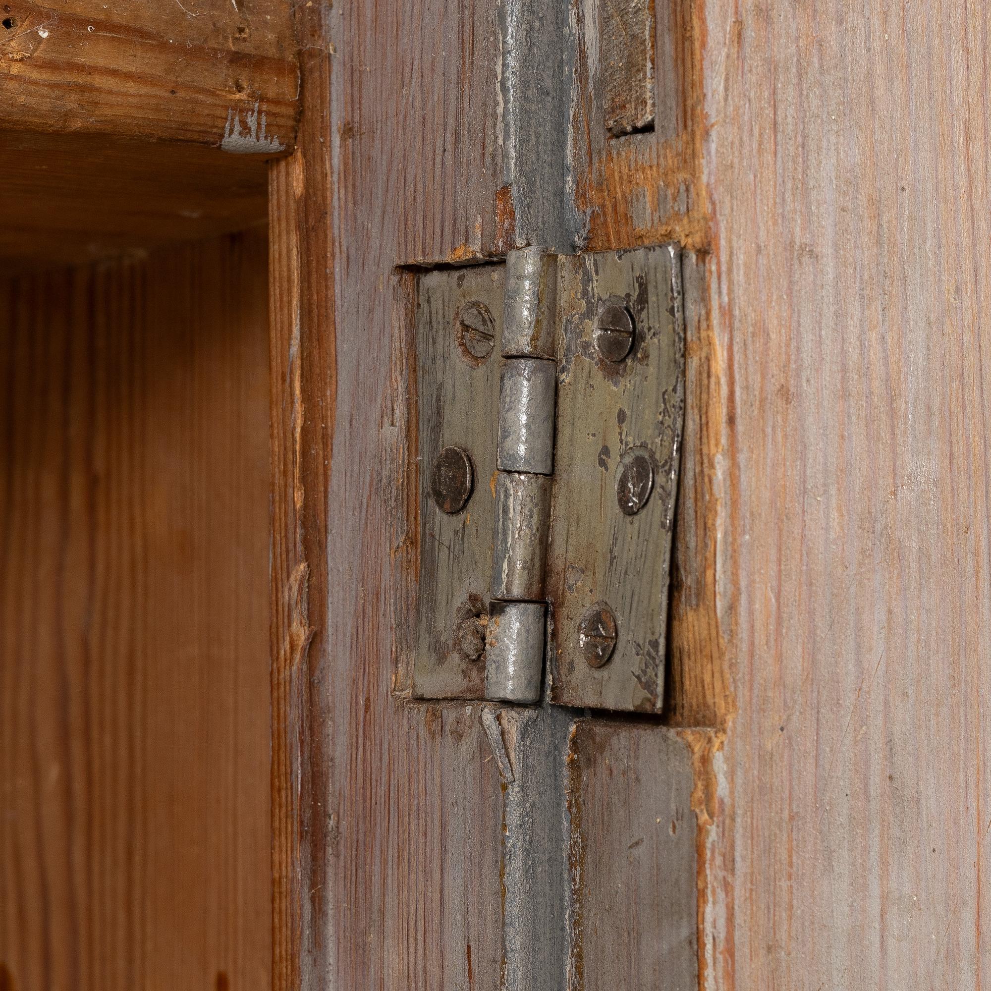 A Gustavian cupboard, circa 1800.