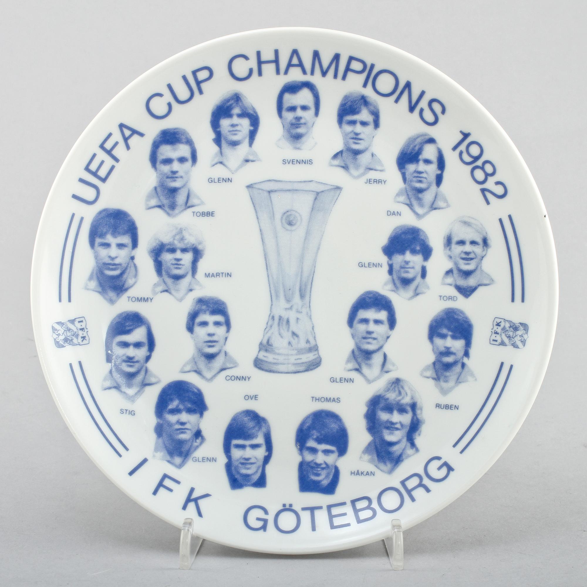 SAMLARTALLRIK, "UEFA CUP CHAMPIONS 1982 IFK GÖTEBORG ", Seri Productions APS, Danmark.