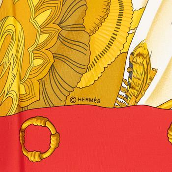 Hermès, scarf, "Soleil de soie".