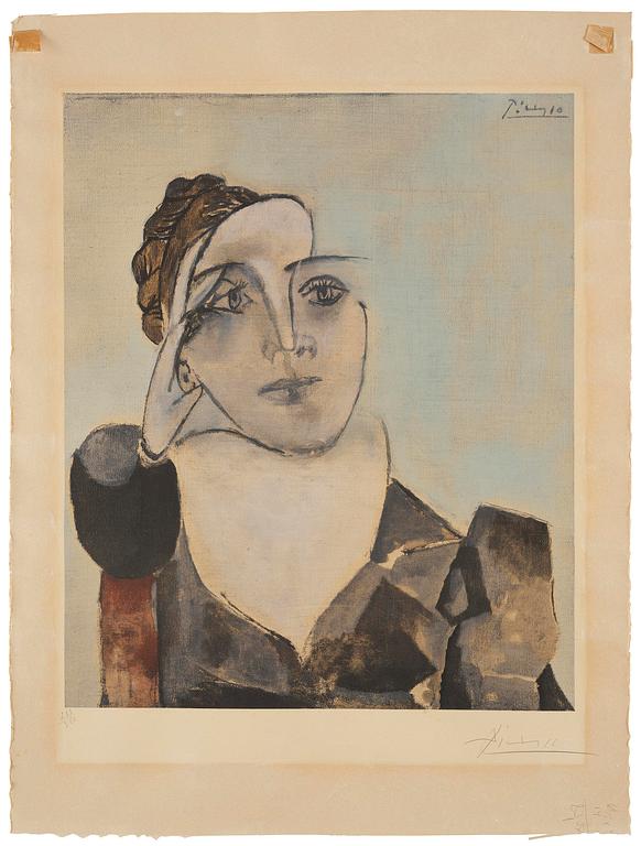 Pablo Picasso, after, "Portrait de Mille" (Dora Maar).