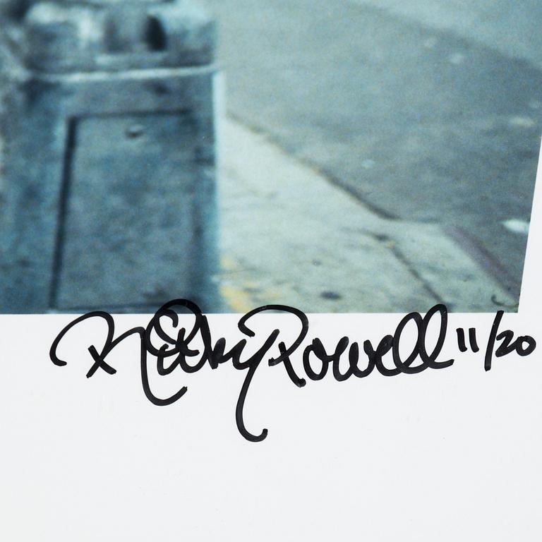 RICKY POWELL, photograph signed and numbered 11/20.