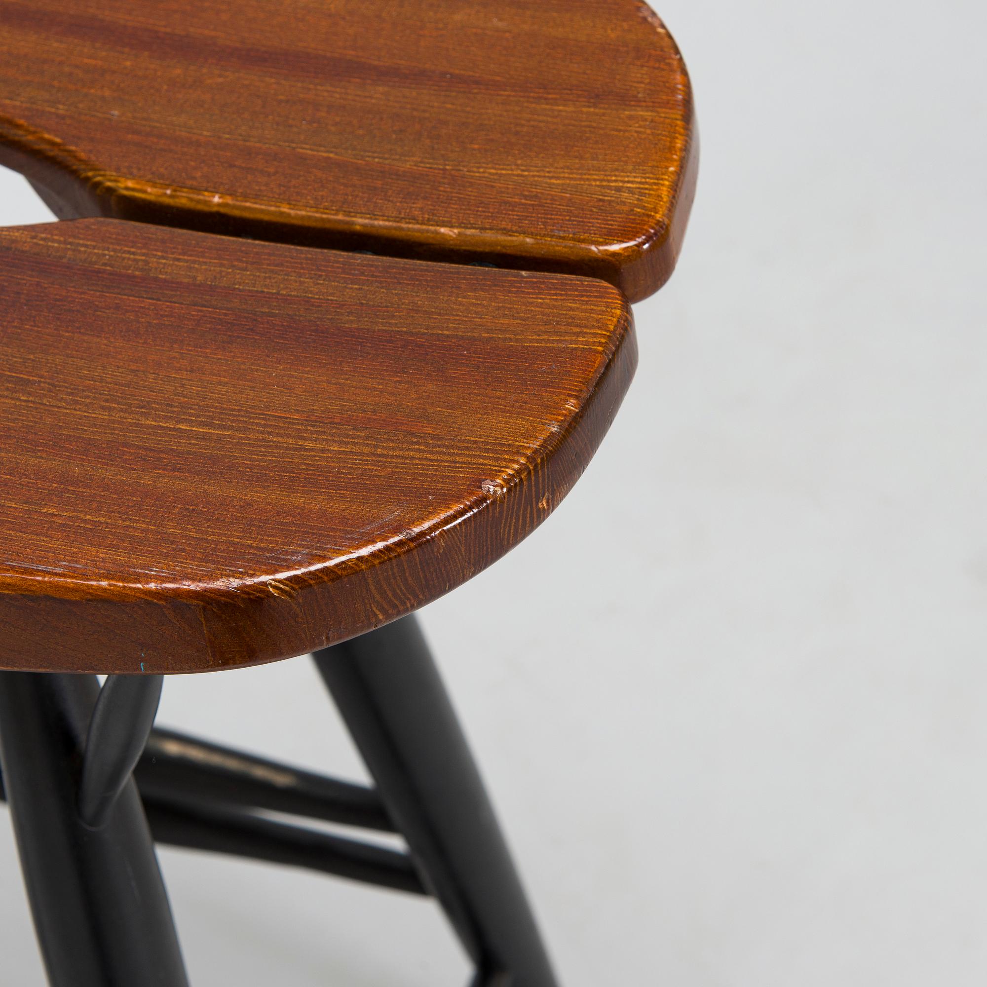 Ilmari Tapiovaara, barstolar, 2 st, "Pirkka", Artek, 2000-tal.