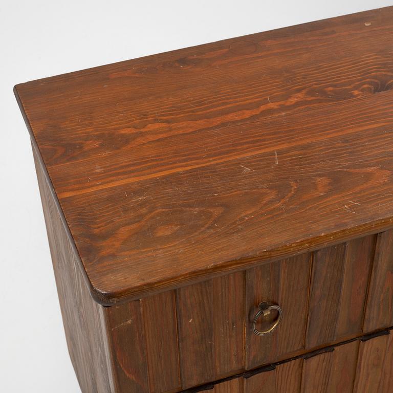 Göran Malmvall, chest of drawers, Svensk Fur, mid 20th century.