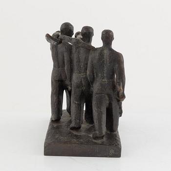 Okänd konstnär, 1900-tal, Tre arbetare.