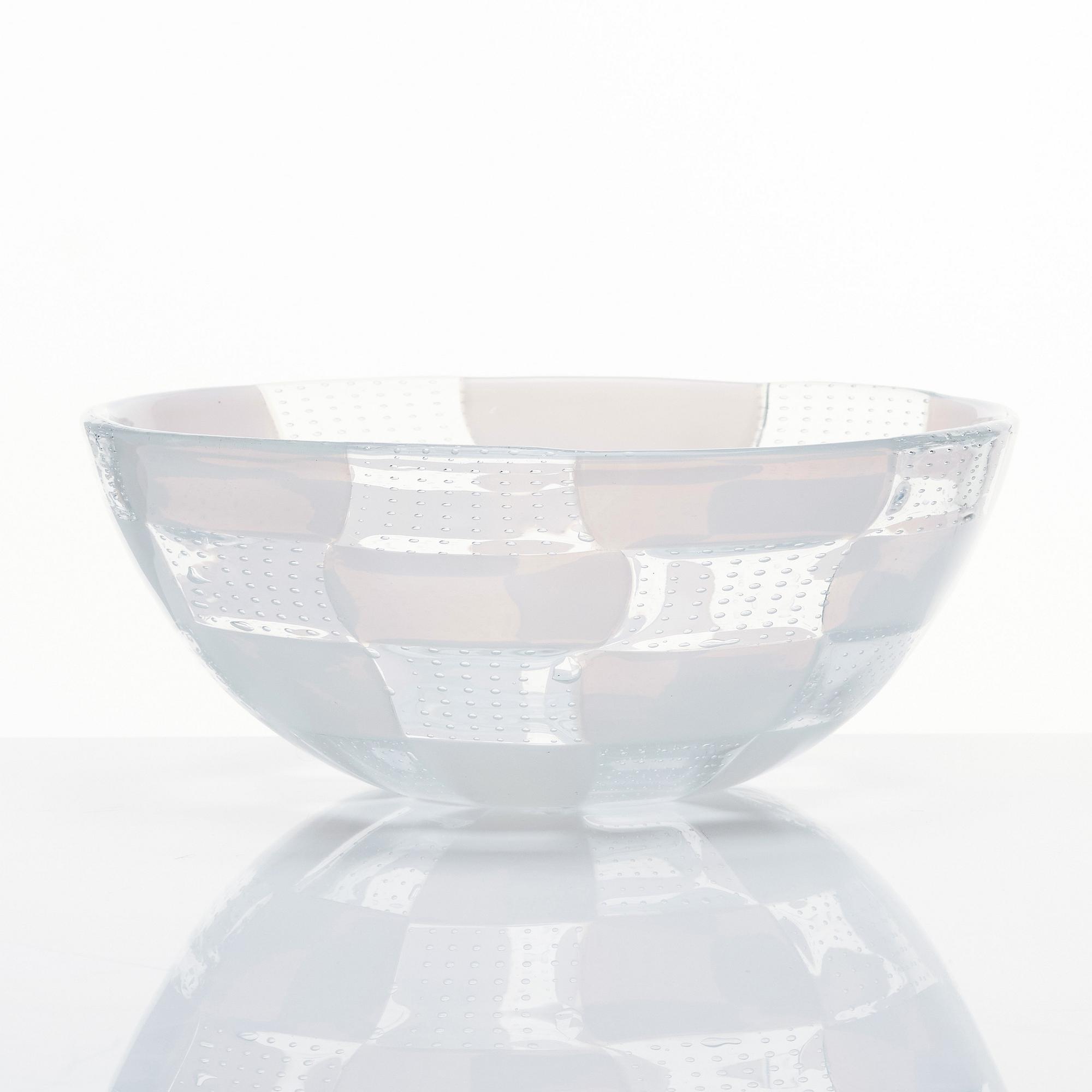 Ercole Barovier, an 'Intarsio' glass bowl, Barovier & Toso, Murano, Italy 1960s.