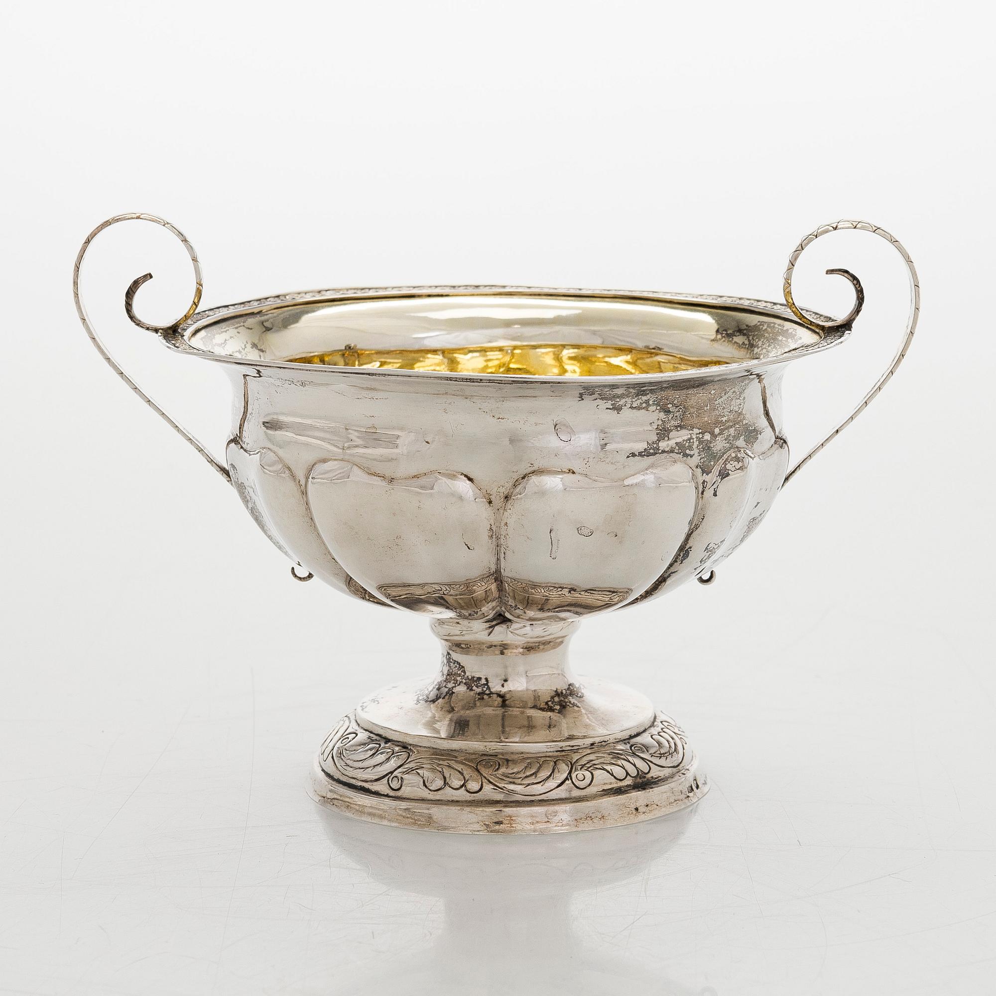 Adolf Gustaf Granbom, bonbonnière, silver, Borgå, Finland 1851-1858.