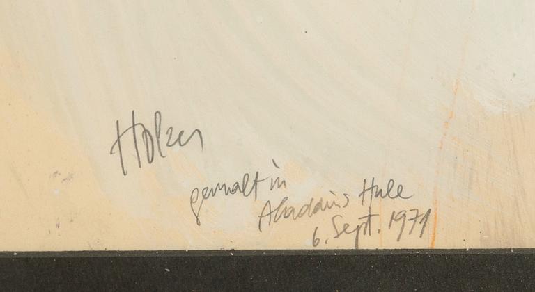 Adi Holzer, "Melancholy".