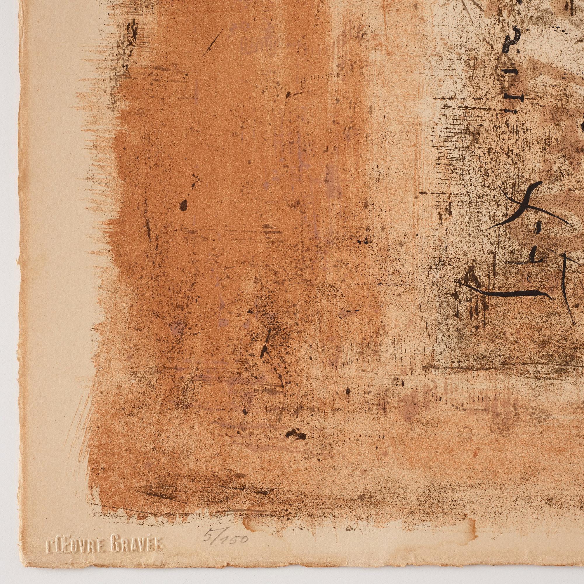 Zao Wou-ki, "Entre Deux Villes".