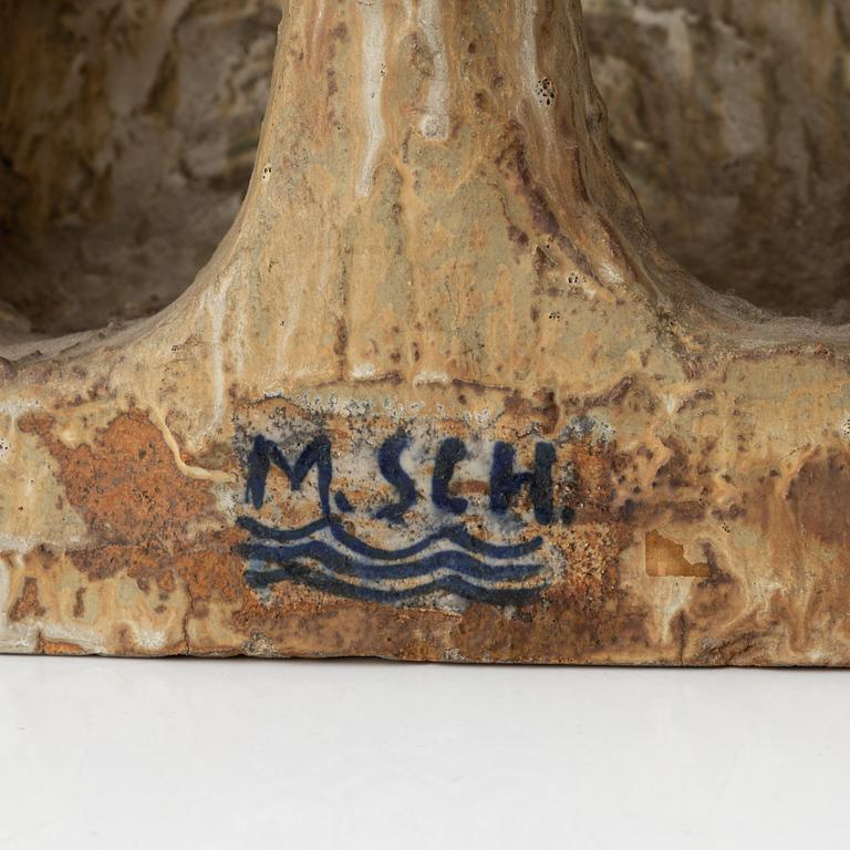Michael Schilkin, 'Leonardo da Vinci', a stoneware sculpture, Royal Copenhagen, Denmark 1947.