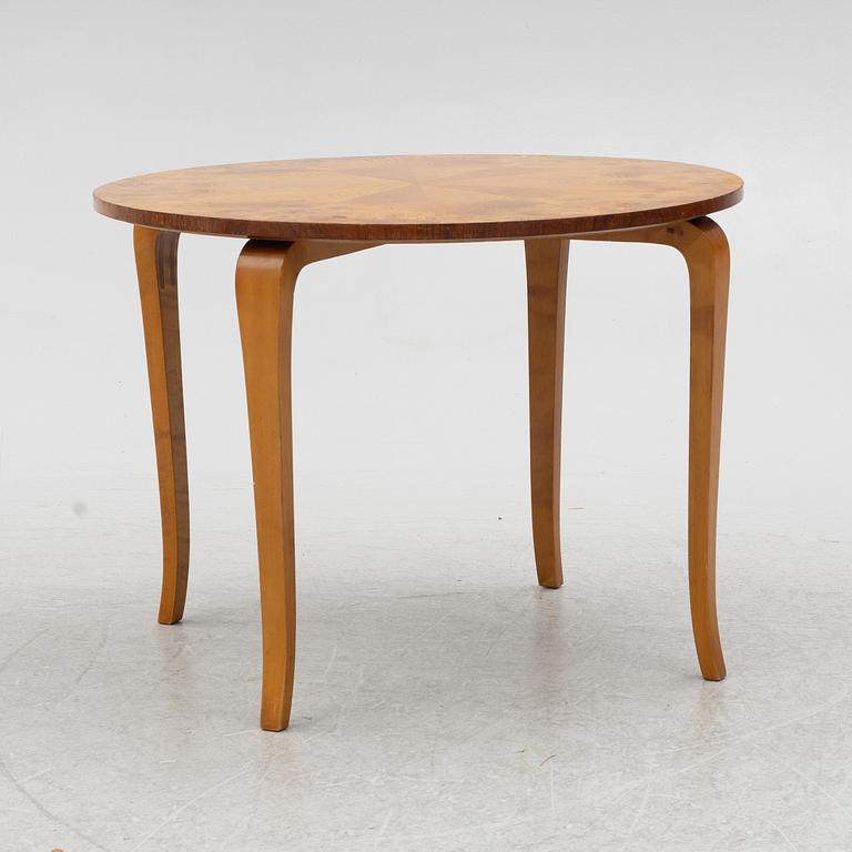 Coffee table, Swedish Modern, 1940s.
