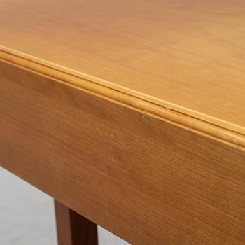 Josef Frank, a model '1022' cherry wood desk, Svenskt Tenn, post 1985.