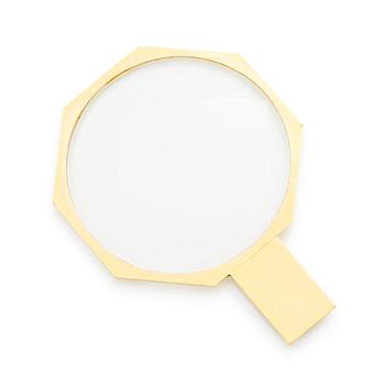 489. Wiwen Nilsson, an 18K gold magnifying glass, Lund 1963.