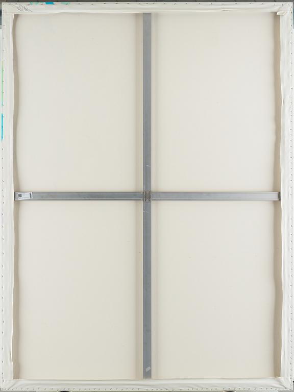 Michael Manning, signed on verso. Acrylic on canvas.