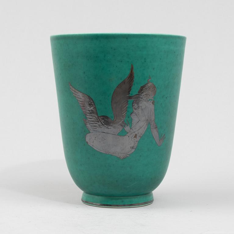 Wilhelm Kåge, an 'Argenta' vase, Gustavsberg.