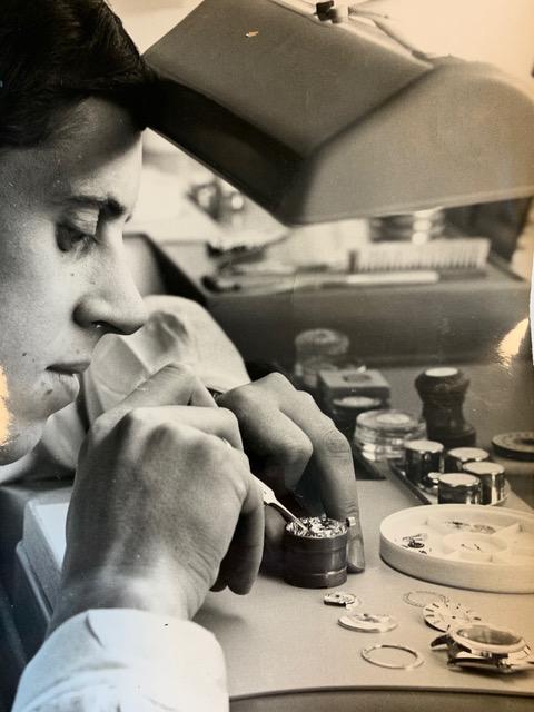 Rolex, GMT-Master, "Pointed Crown Guards, Fuchsia".