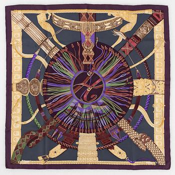 Hermès, scarf, "Ceintures et Liens".