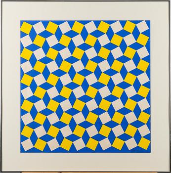 MATTI KUJASALO, serigrafia, signeerattu, päivätty -72 ja numeroitu 50 kpl.