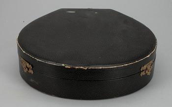 TOILETTSET, 7 delar, silver och sköldpaddsskal, Birmingham 1927.