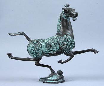 FIGURINER, 2 st, brons, 1900-tal.
