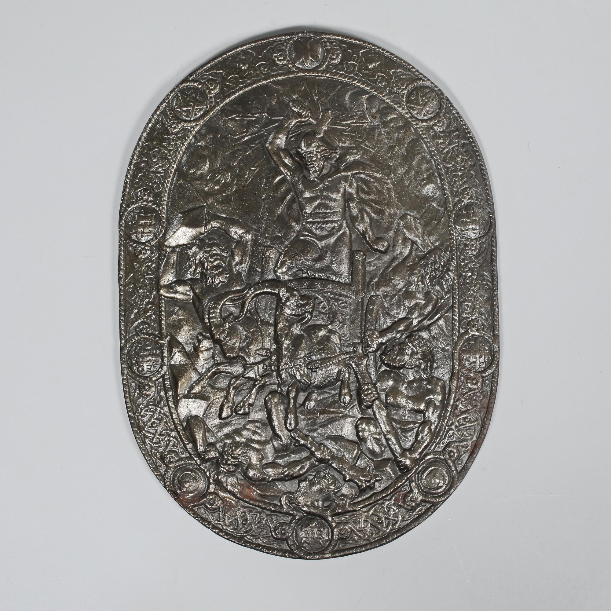 DEKORSKÖLD, gjutjärn, 1900-tal.
