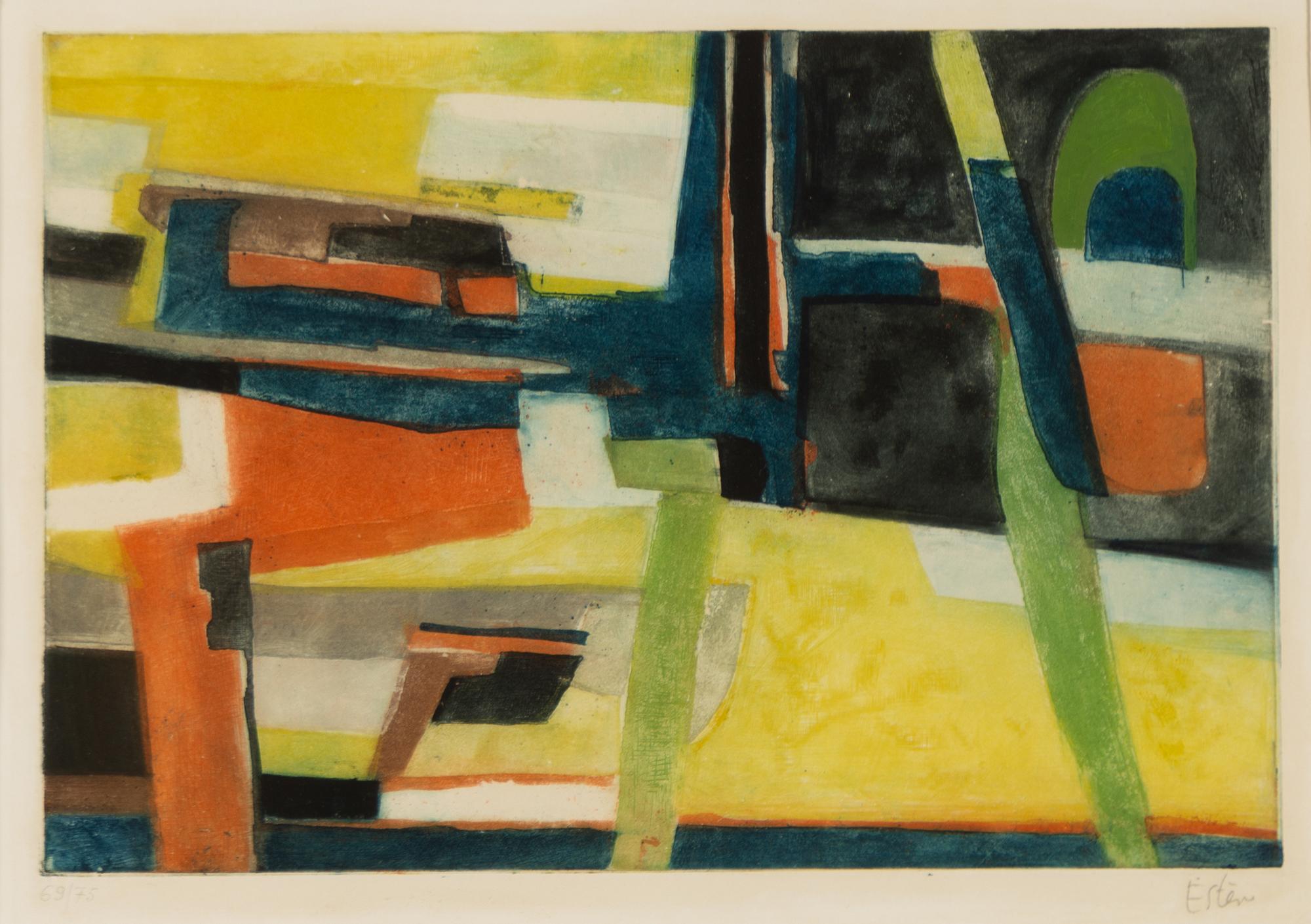 Maurice Estève, "Rue Monsieur le Prince".