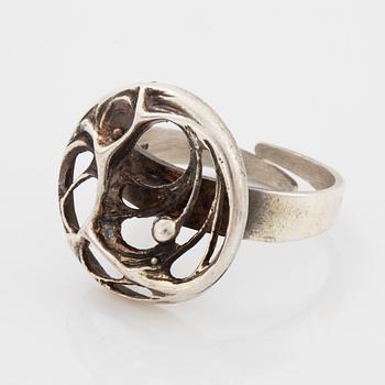 Kultasepät Sten & Laine, armband, ring och örhängen, silver.