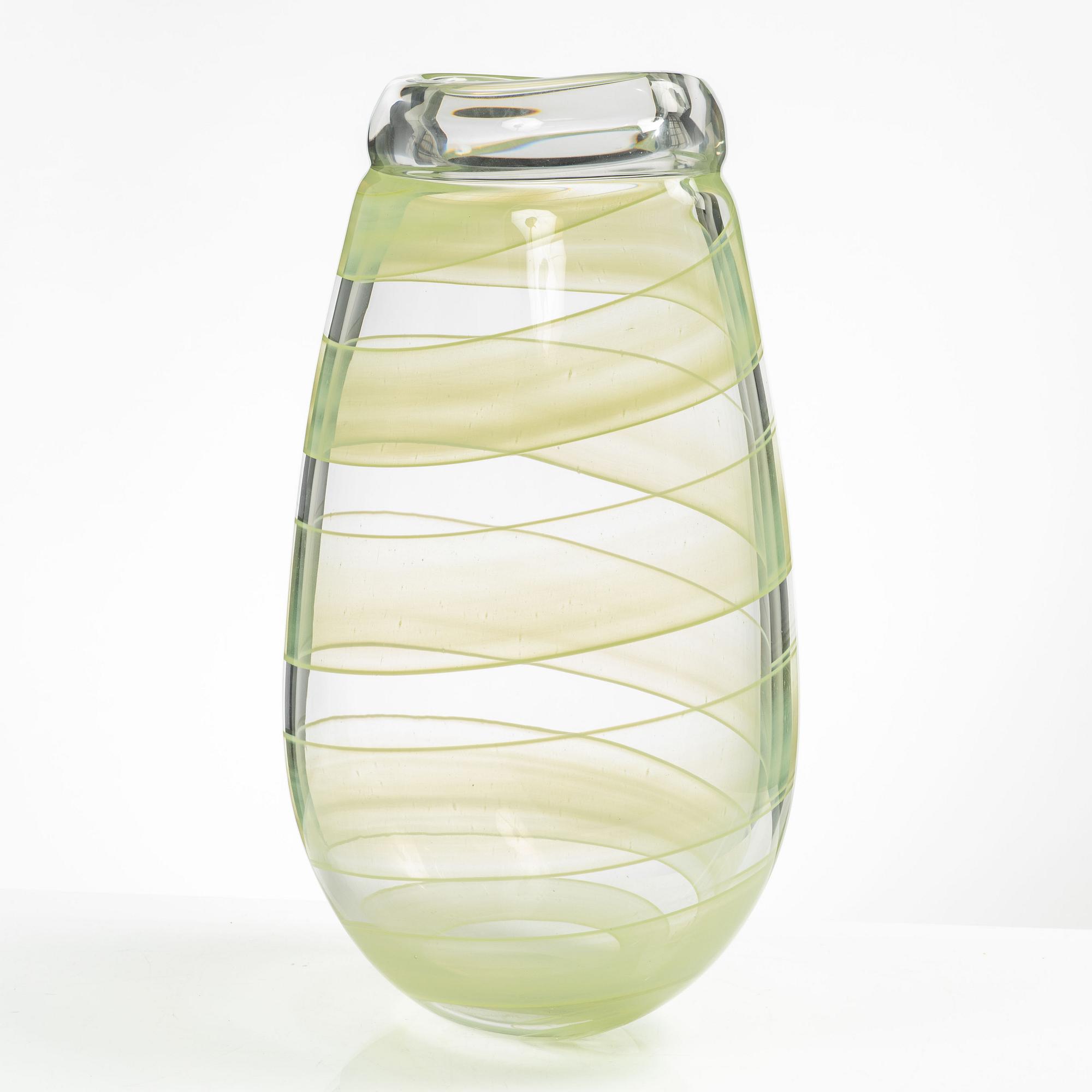 Ann Wåhlström, vas, glas, provexemplar, Kosta Boda.