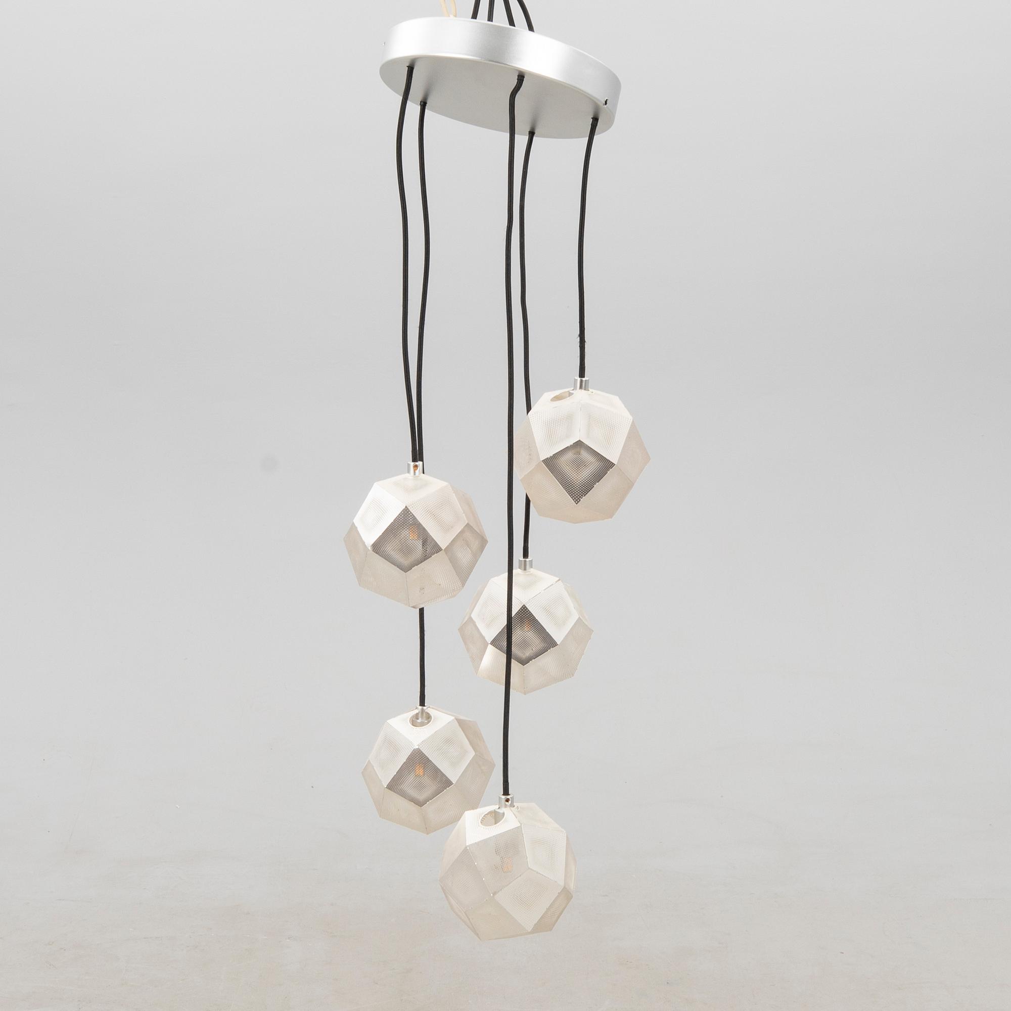 Tom Dixon, taklampa "Etch cluster" sent 1900-tal.