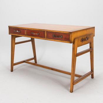 Desk and chair, late 20th century.