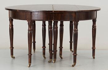 MATSALSBORD, senempire, 1800-talets mitt.