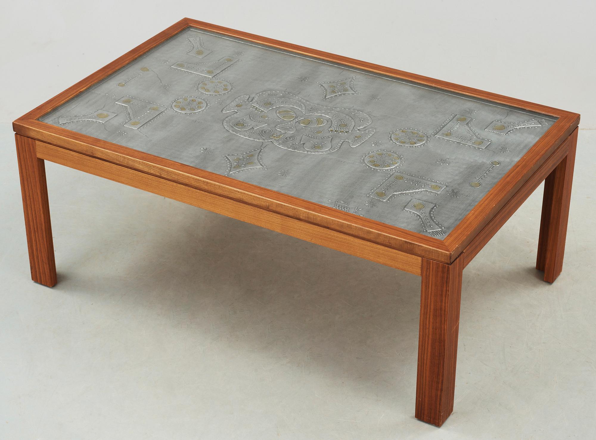 SOFFBORD, Finn Krogh, Danmark, 1960/70-tal.