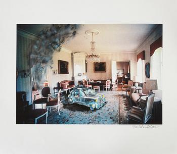 Carl Johan De Geer, pigmentprint, signerad 1/50.