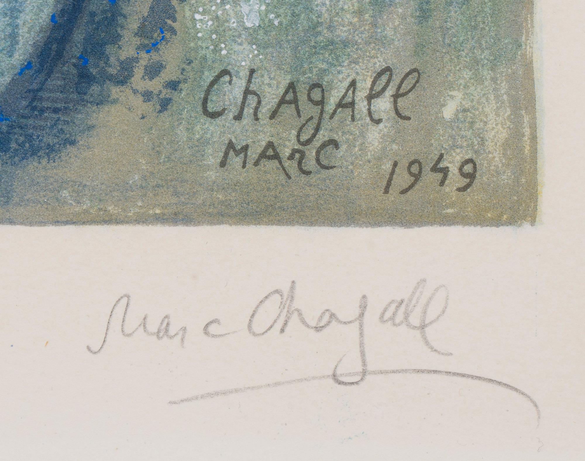 Marc Chagall Efter, "Les Coquelicots".