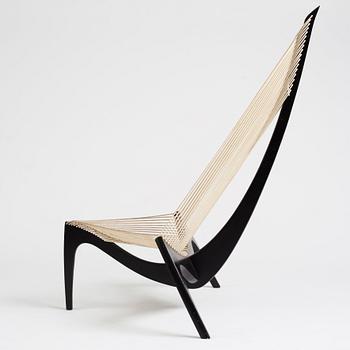 Jørgen Høvelskov, a "The Harp Chair", Christensen & Larsen, Denmark, 1970-80's.