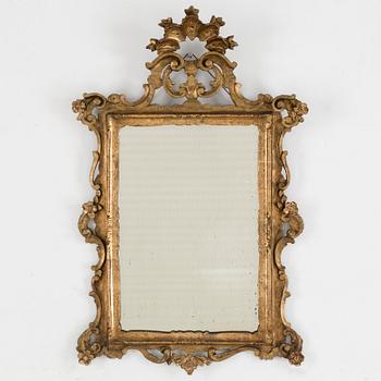 A late 19th century mirror.