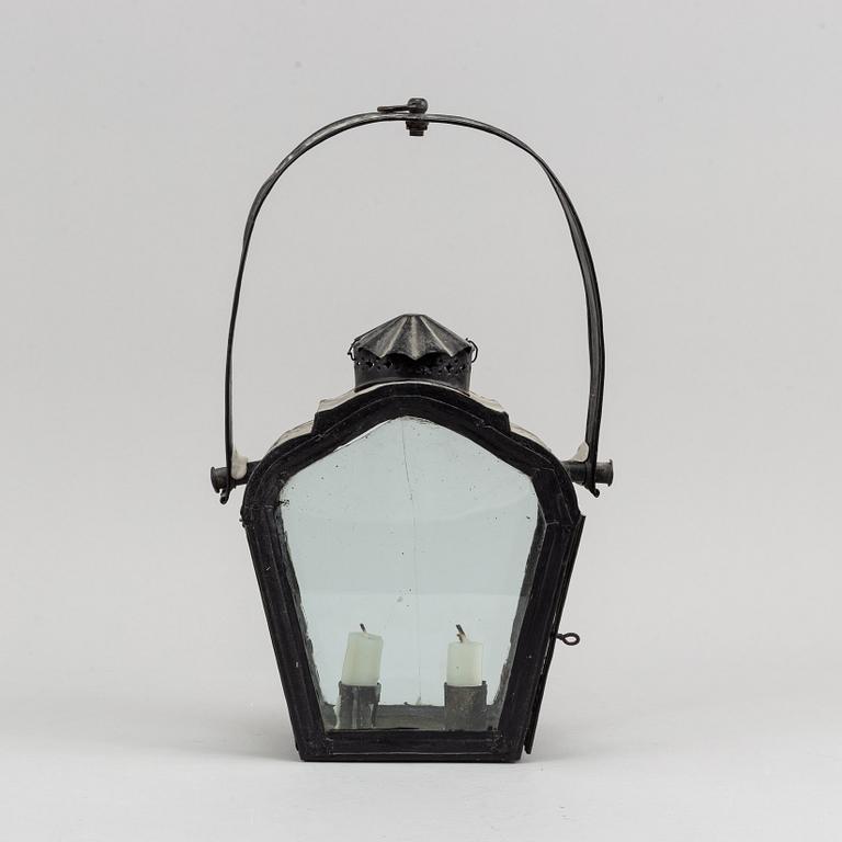 Lyktor, 2 st, troligtvis Danmark, omkring år 1900.