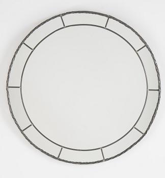A mid 20th centuryEriksmålaglas mirror.
