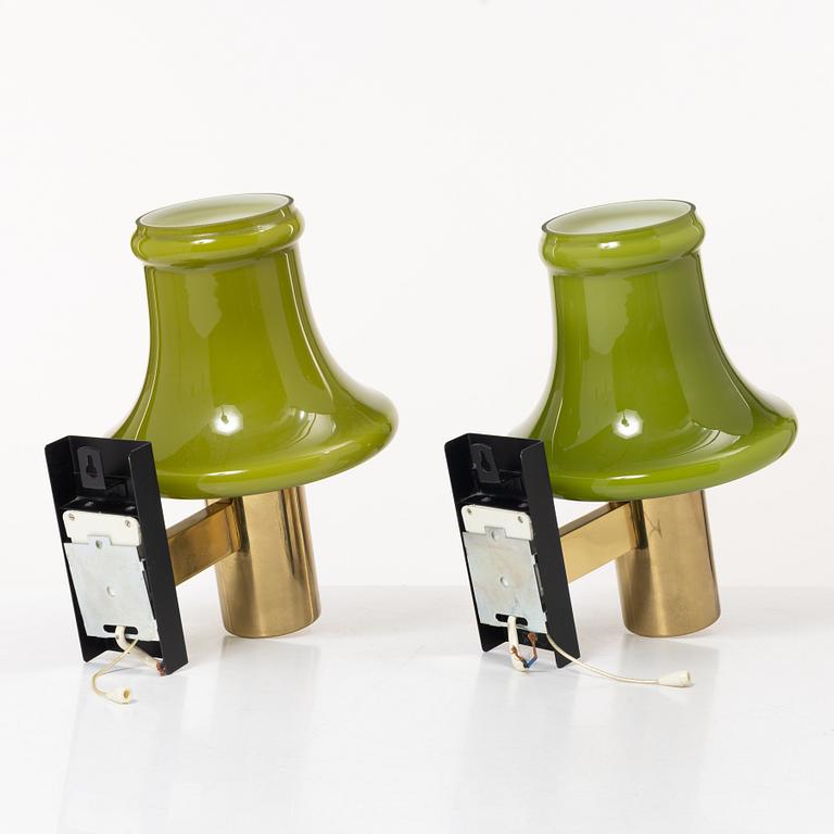 Hans-Agne Jakobsson, wall sconces, a pair, 1970s.