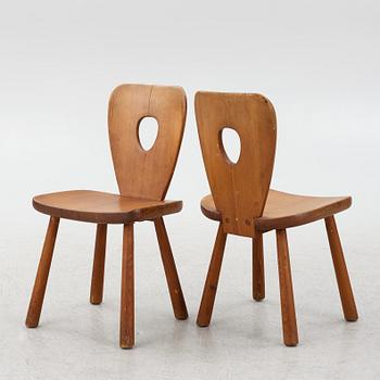 Bo Fjaestad, dining group, 7 pieces, 1950s.