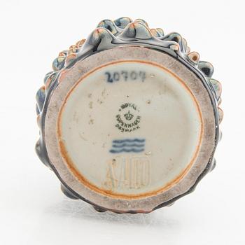 Axel Salto, a Royal Copenhagen stoneware vase numbered 20707.