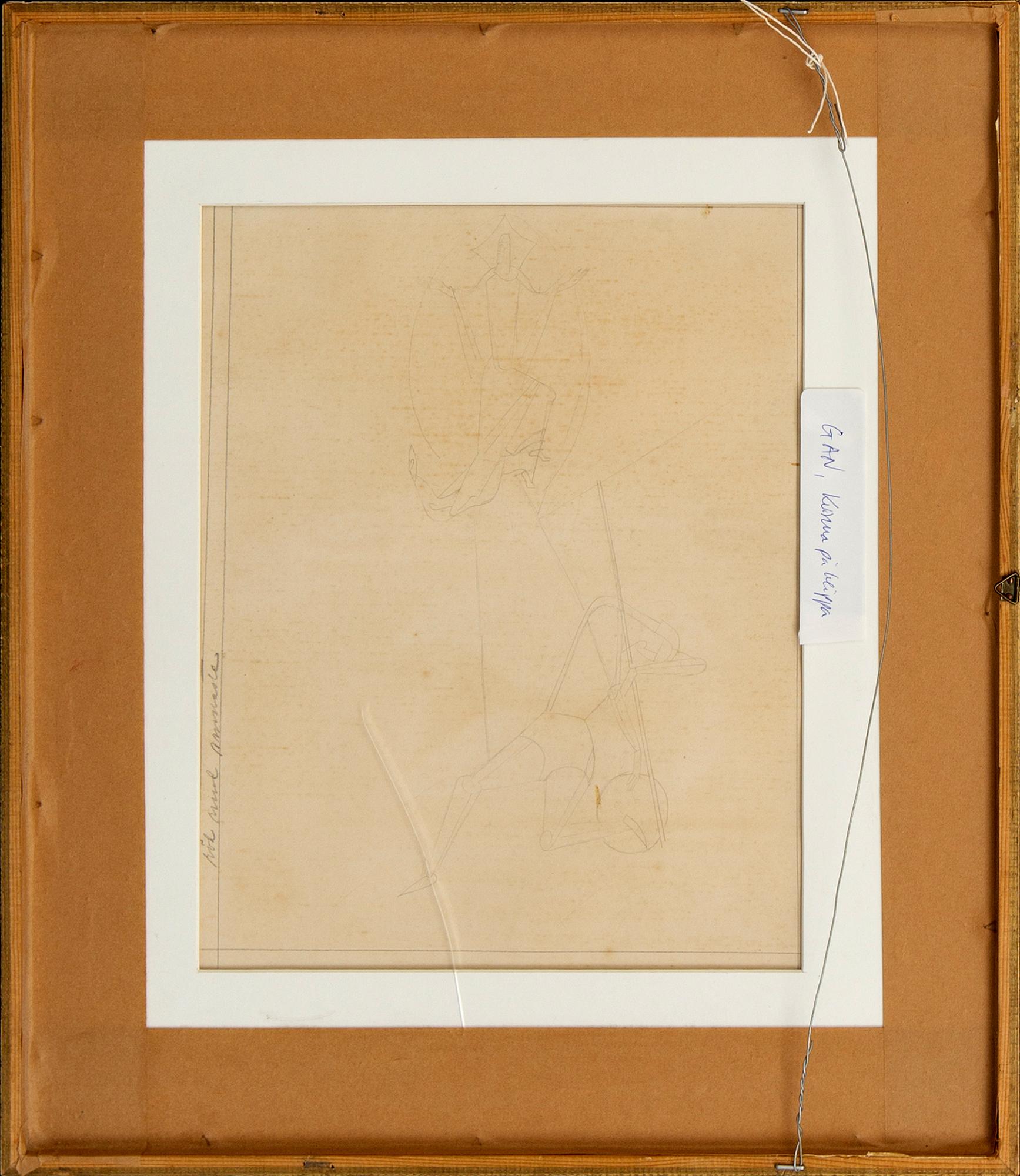 Gösta Adrian-Nilsson, mixed media, signed.